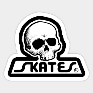 SKATES BONES Sticker